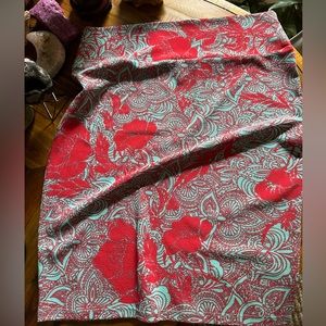 Beautiful straight line skirt by Lula Roe